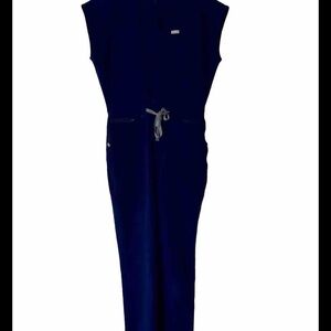 Figs Rafaela Jumpsuit Navy Blue XS